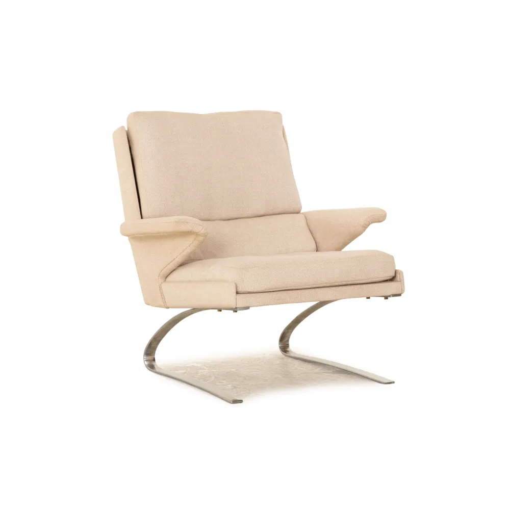 Cor Swing Stoff Sessel Creme