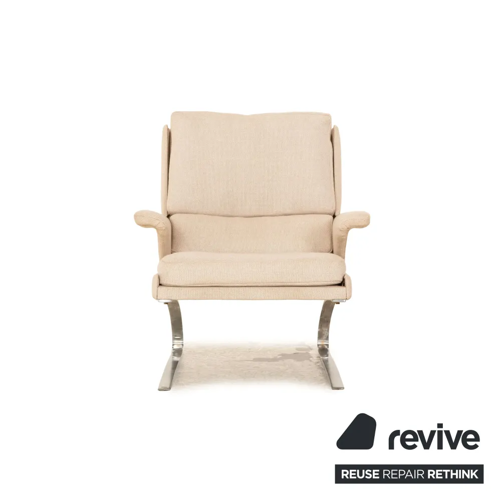Cor Swing Stoff Sessel Creme