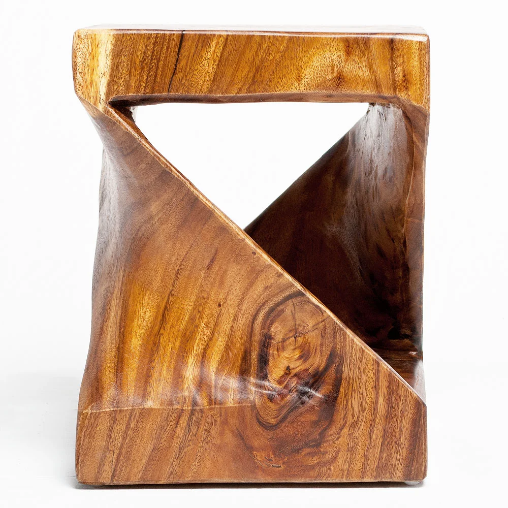 Desihn Beistelltisch MILLENIUM ca. H45cm Suar Massivholz