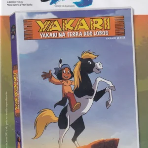 DVD YAKARI NA TERRA DOS LOBOS - USADO