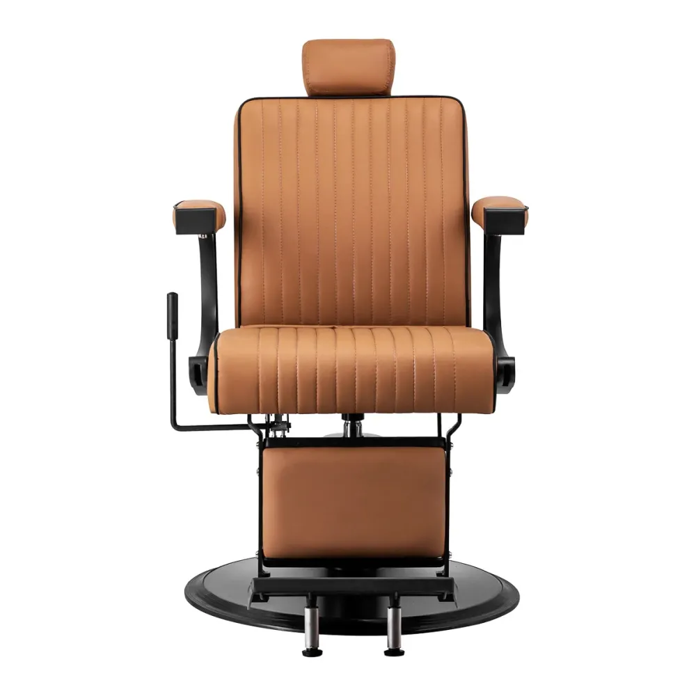 Gabbiano Visionerio Friseurstuhl hellbraun