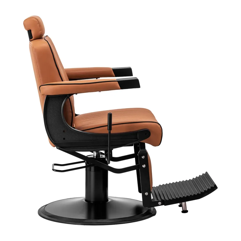 Gabbiano Visionerio Friseurstuhl hellbraun
