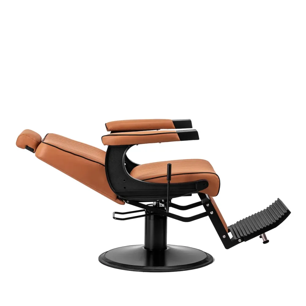 Gabbiano Visionerio Friseurstuhl hellbraun