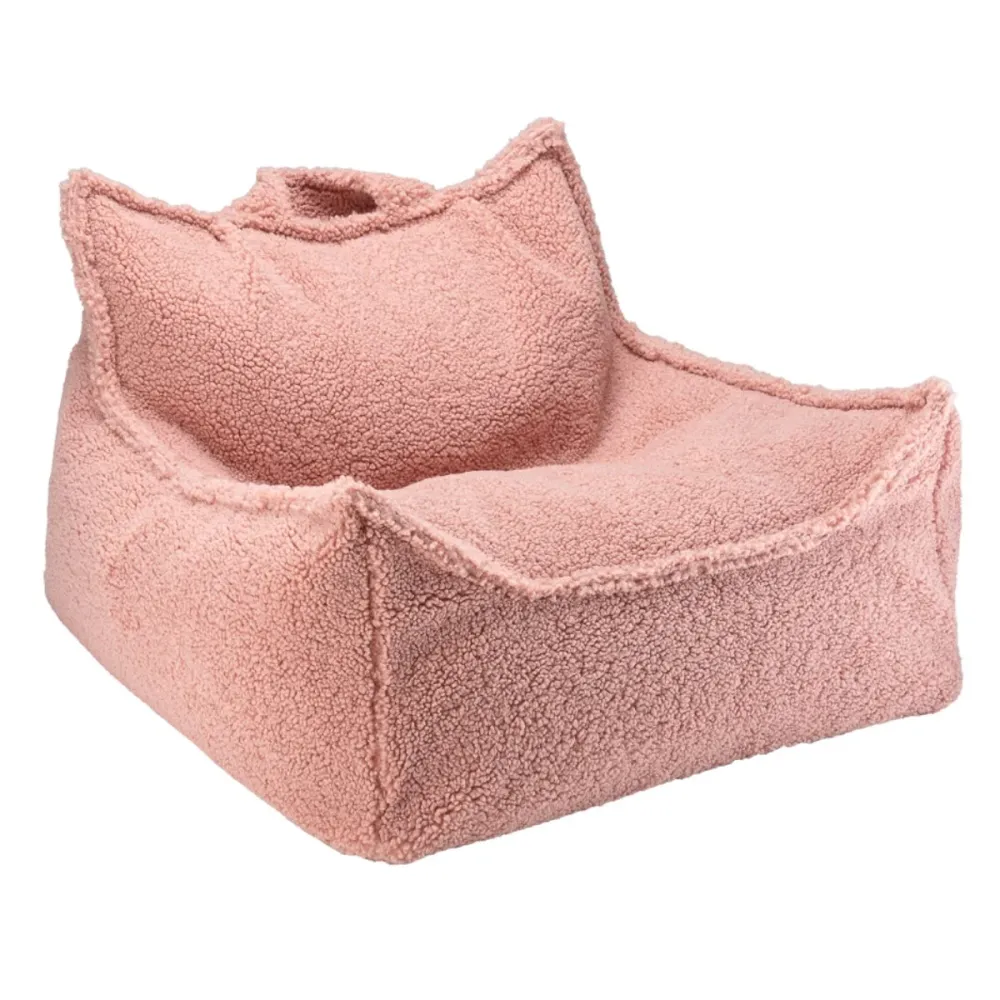 Gepolsterter Pouf Sessel - Guavenrosa