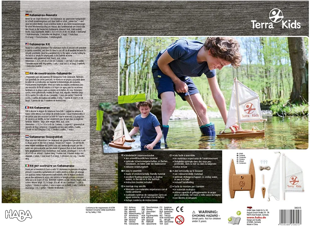 HABA Terra Kids Katamaran-Bausatz