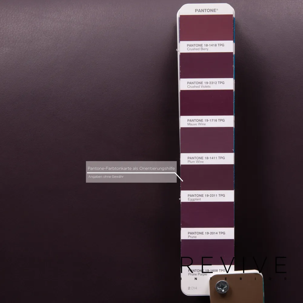 Himolla Leder Sessel Aubergine Violett Funktion Relaxfunktion Relaxsessel #13780