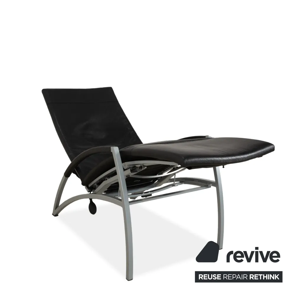 Interprofil Pax Sessel Liege Relaxfunktion Schwarz manuelle Funktion