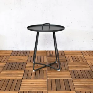 Jennifer Beistelltisch anthrazit Ø50cm