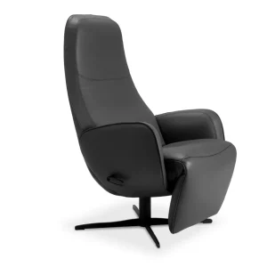 JORI Cosy Ghost JR-7790 – Monomove Leder Cavila Black • sofort lieferbar • letzte Sessel zu diesem Preis