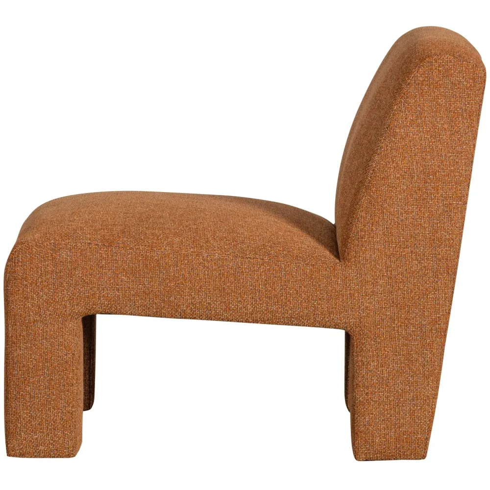 Karamell -Lavid -Sessel