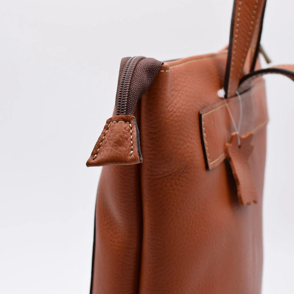 Lederrucksack – Hellbraun