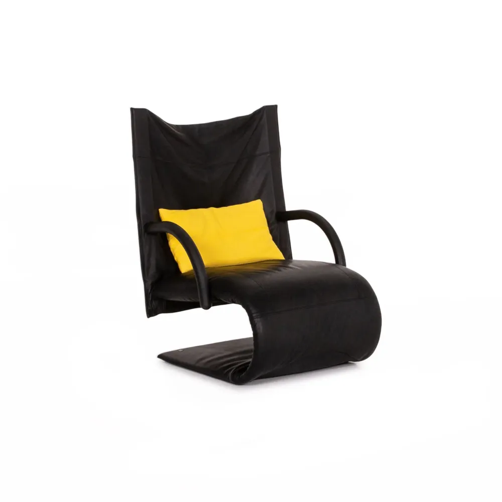 ligne roset Leder Sessel Schwarz #13536