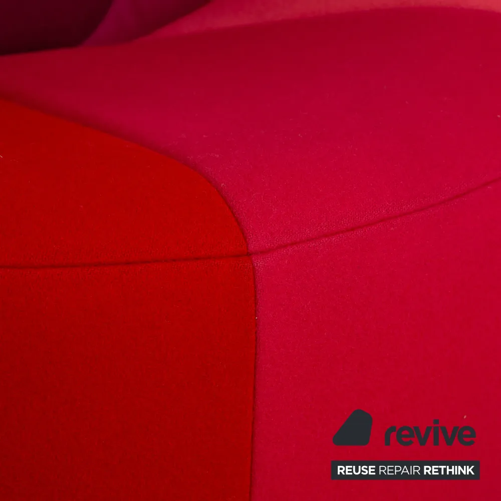ligne roset Pumpkin Stoff Sessel Rot Magenta Pink