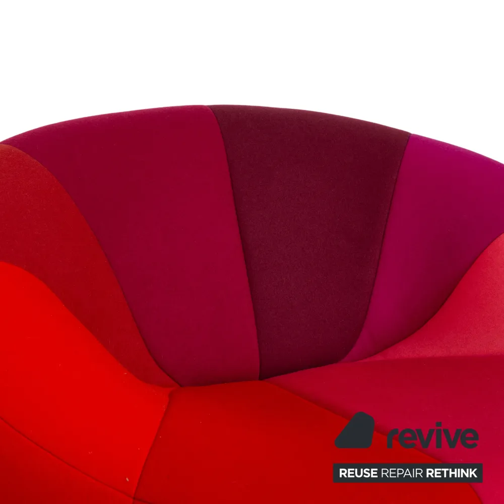 ligne roset Pumpkin Stoff Sessel Rot Magenta Pink
