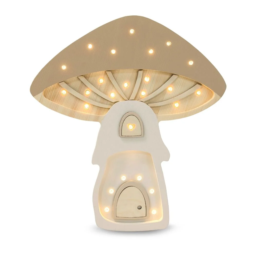 Little Lights Kinder Pilz Feen Hellbraun