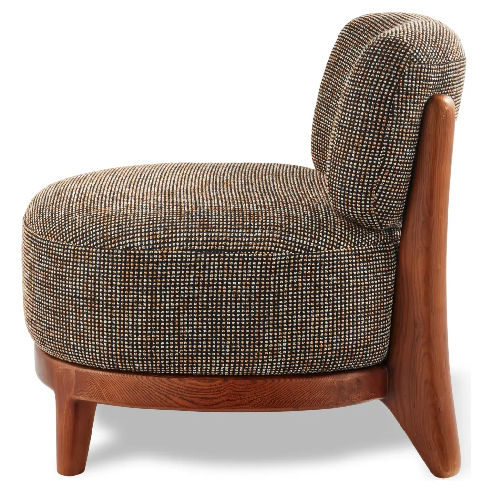 Lounge-Sessel SPECKLED FIZZ braun