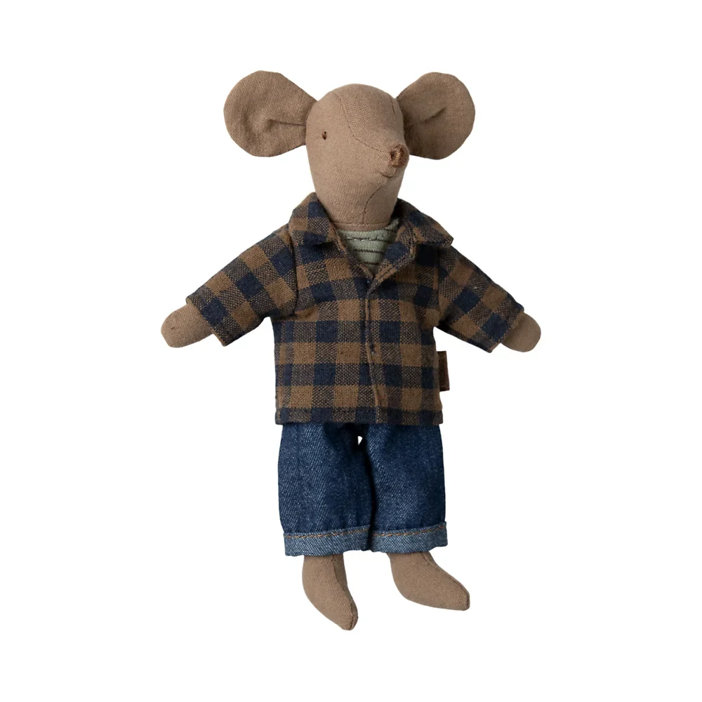 Maileg - Maus Papa - Hellbraun