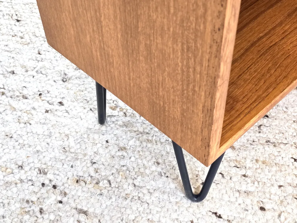 WK MÖBEL REGAL vintage sideboard teak holz low tv board bücherregal