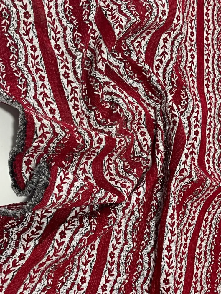 Möbel Stoffe Roter Hintergrund