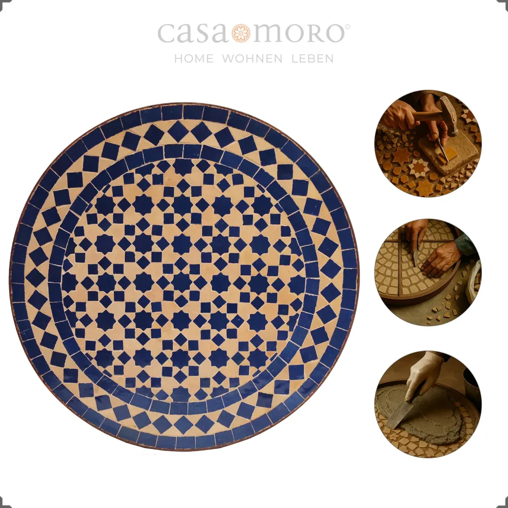 Mosaik- Beistelltisch Ø45 cm