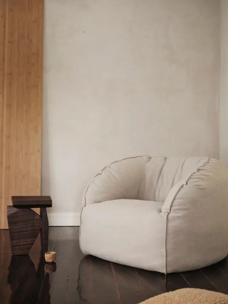 NESTEN Sessel, beige