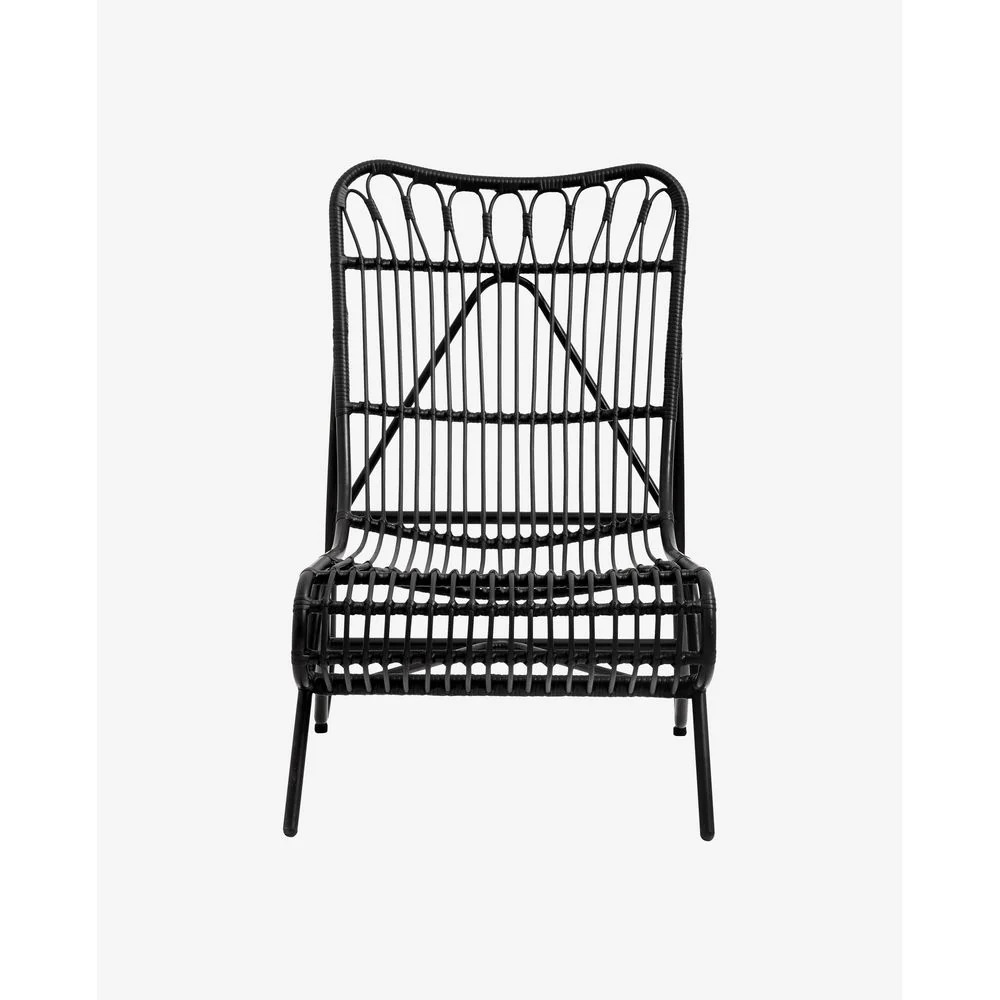 Nordal /S HAZEL Lounge Sessel, schwarz