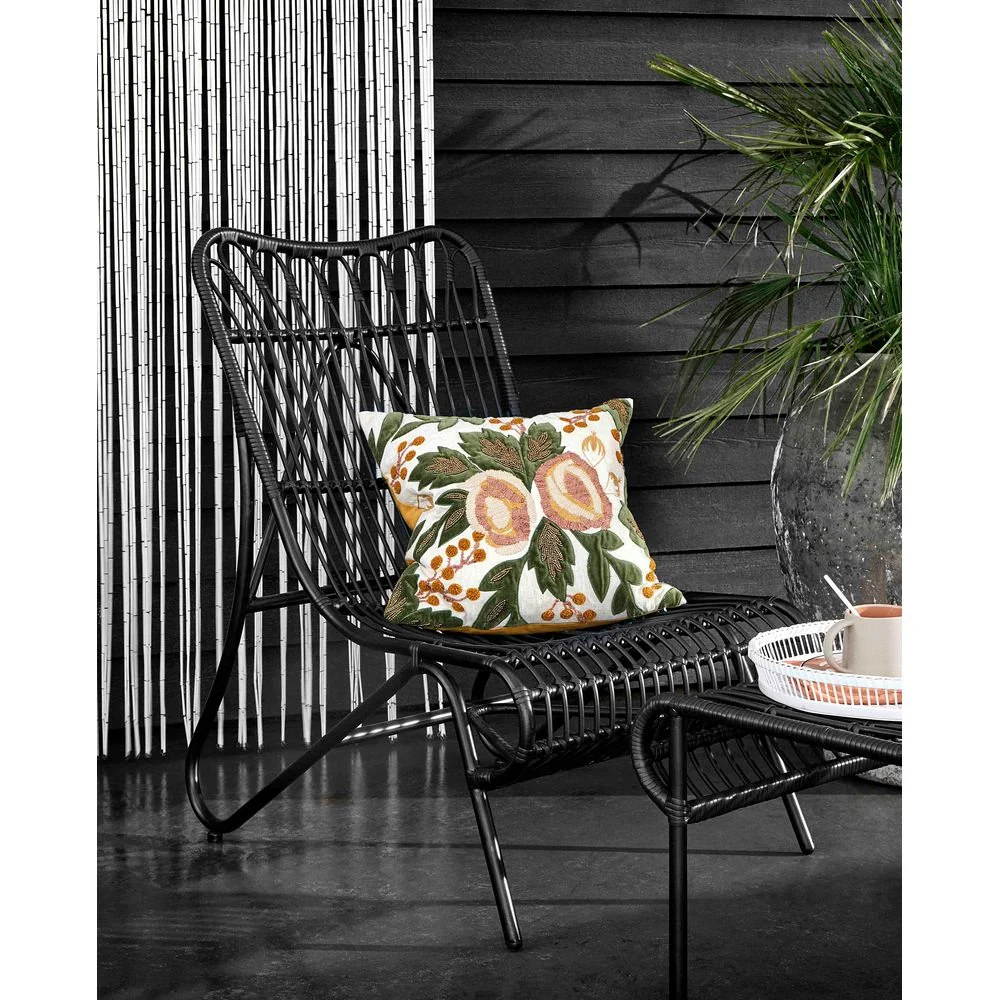 Nordal /S HAZEL Lounge Sessel, schwarz