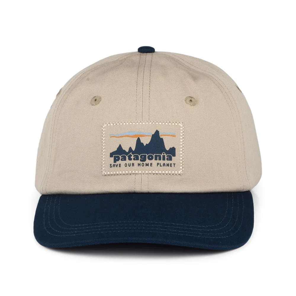 Patagonia 73 Skyline Trad Baseball Cap aus organischer Baumwolle - Hellbraun