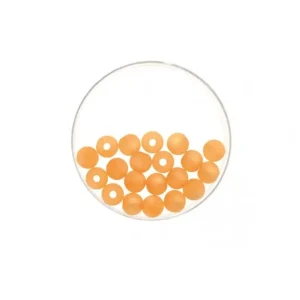 Perle 6mm Polaris matt 20St hellbraun