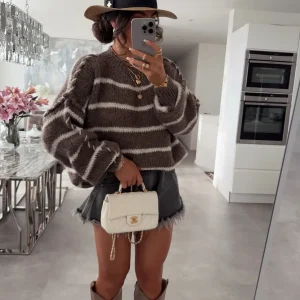Pullover Omnya Hellbraun
