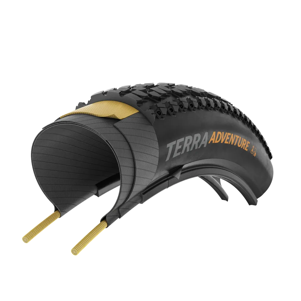 Reifen CONTINENTAL TERRA ADVENTURE TRAIL GRIP 700x55c Tubeless Ready Schwarz