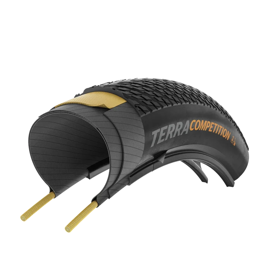 Reifen CONTINENTAL TERRA COMPETITION TRAIL GRIP 700x35c Tubeless Ready Schwarz
