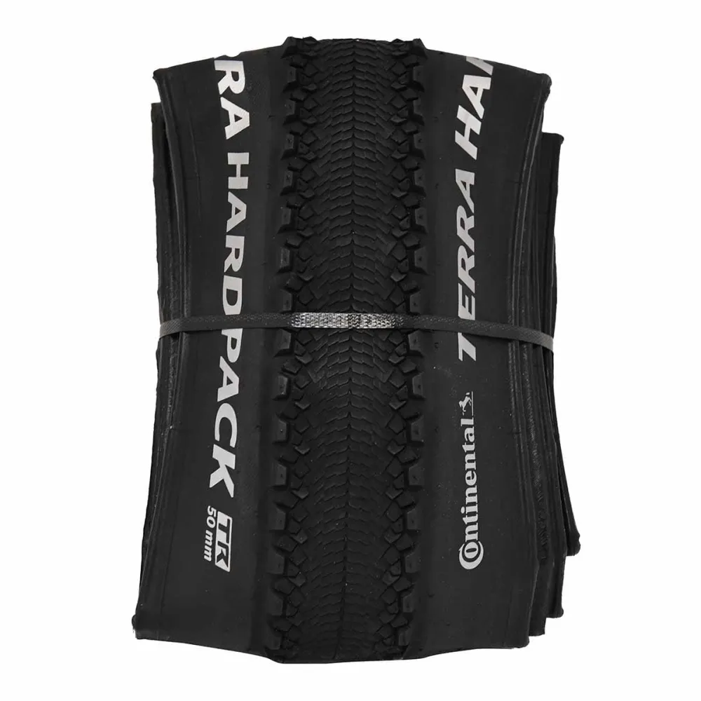 Reifen CONTINENTAL TERRA HARDPACK SHIELDWALL 700x50c Tubeless Ready Schwarz