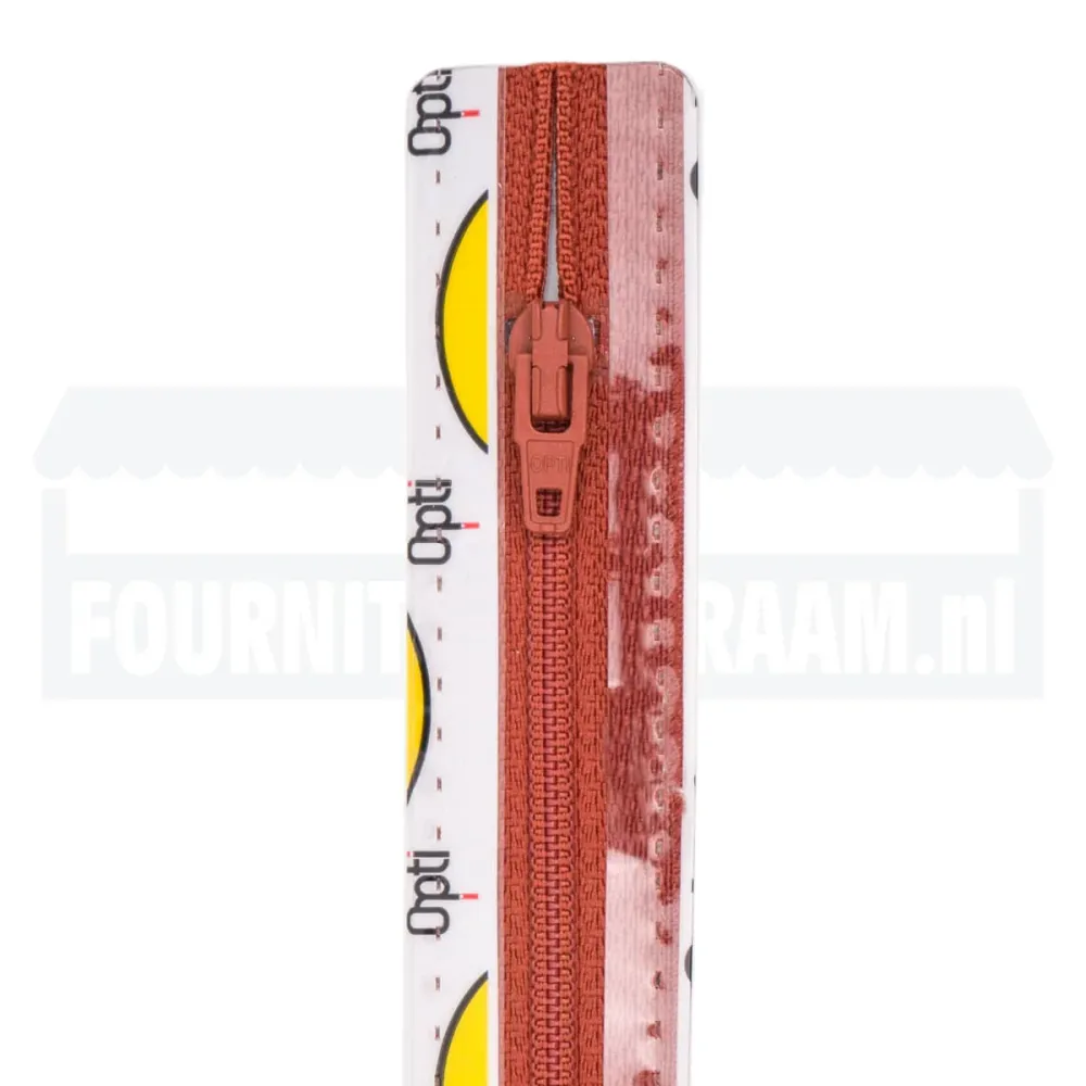 Reißverschluss 12 cm | Opti S40 Spiral | 987 terra