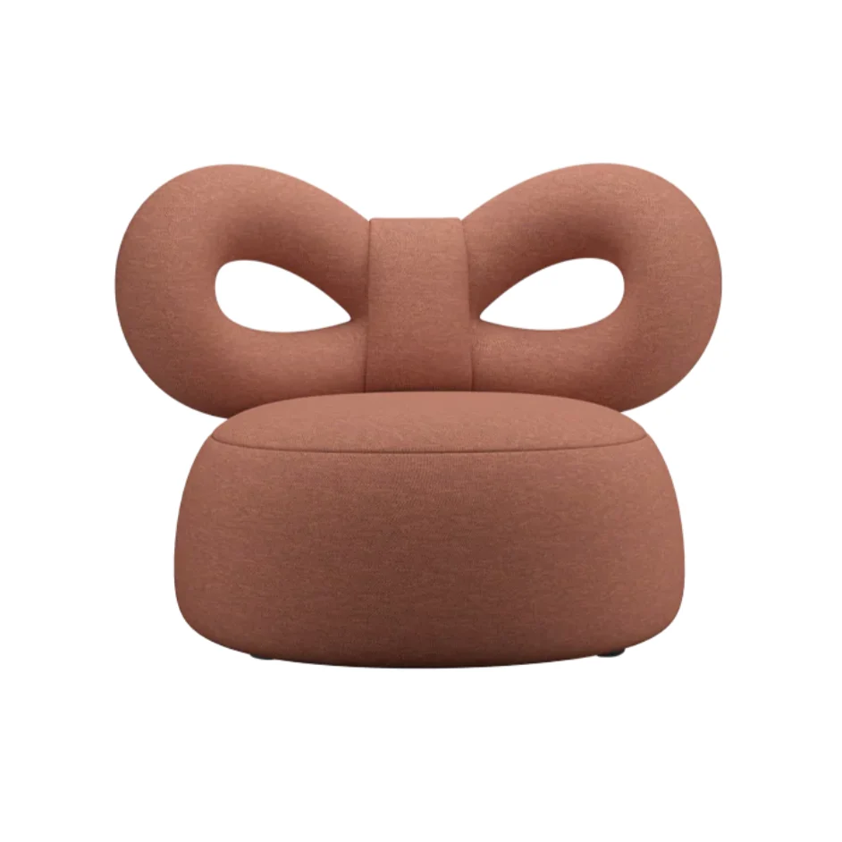 RIBBON Sessel lachsrosa