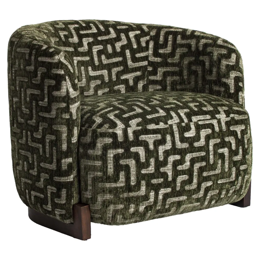 Richmond Interiors Sessel Hannah | Moosgrün