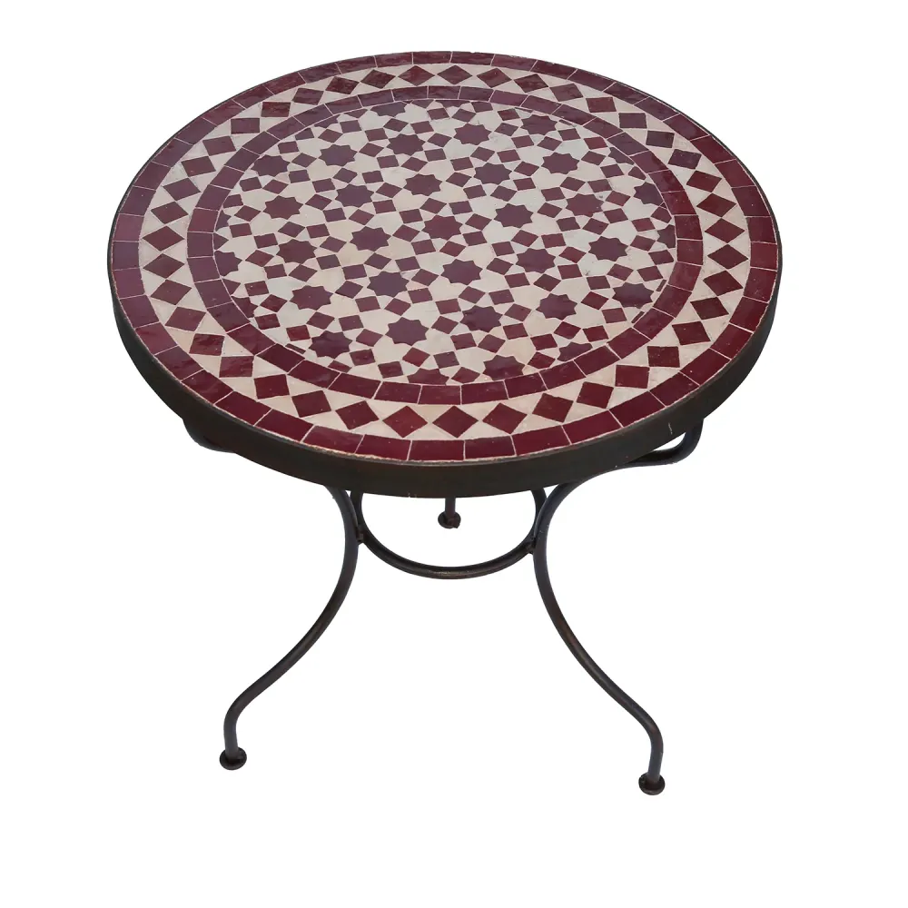 Runder Beistelltisch Rund 45 cm