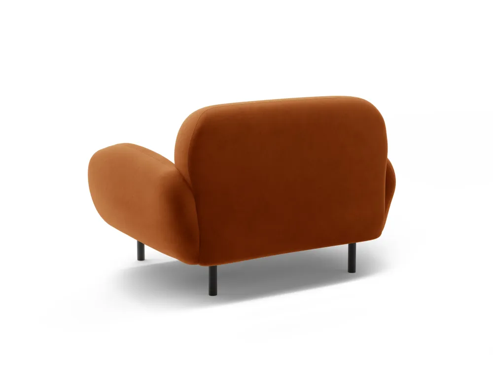 Samt Sessel POPPY terrakotta
