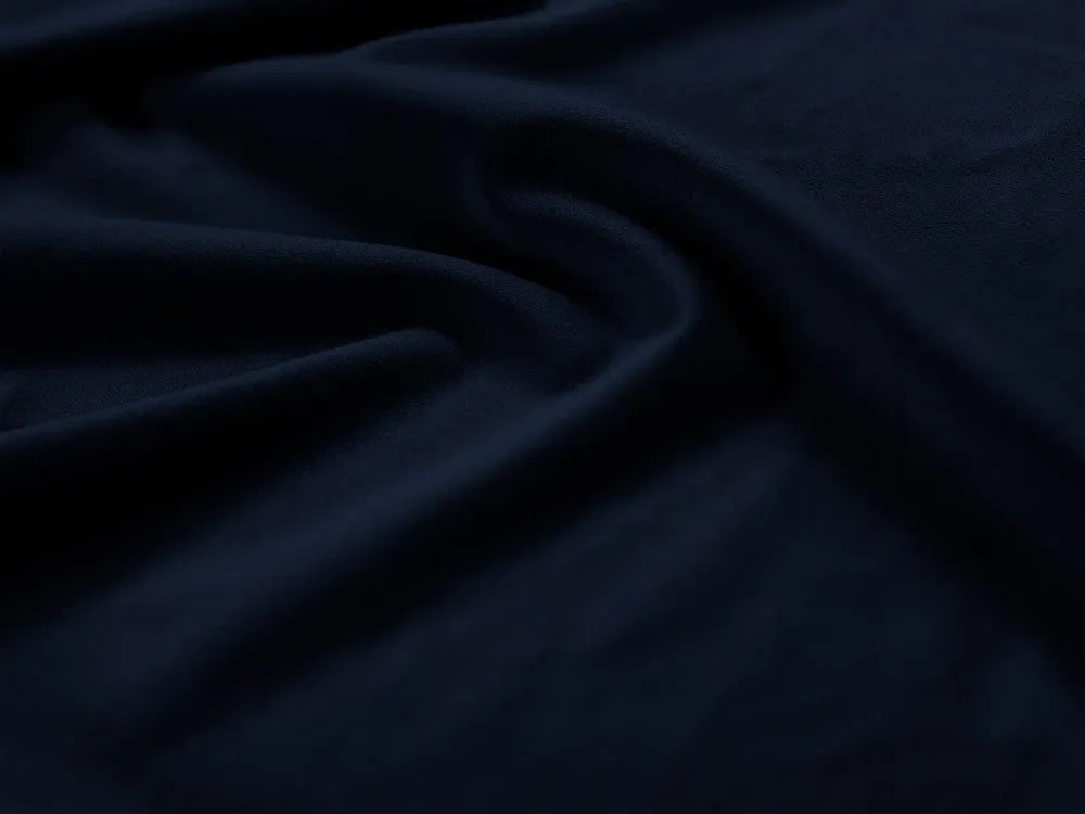 Samt-Sessel rechts LUPINE Marineblau