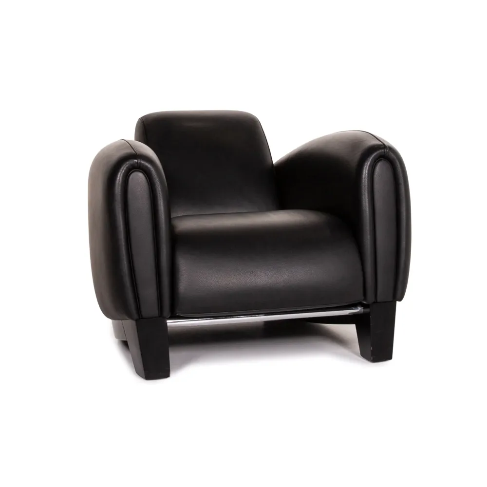 de Sede DS-57 Leder Sessel Schwarz #15115