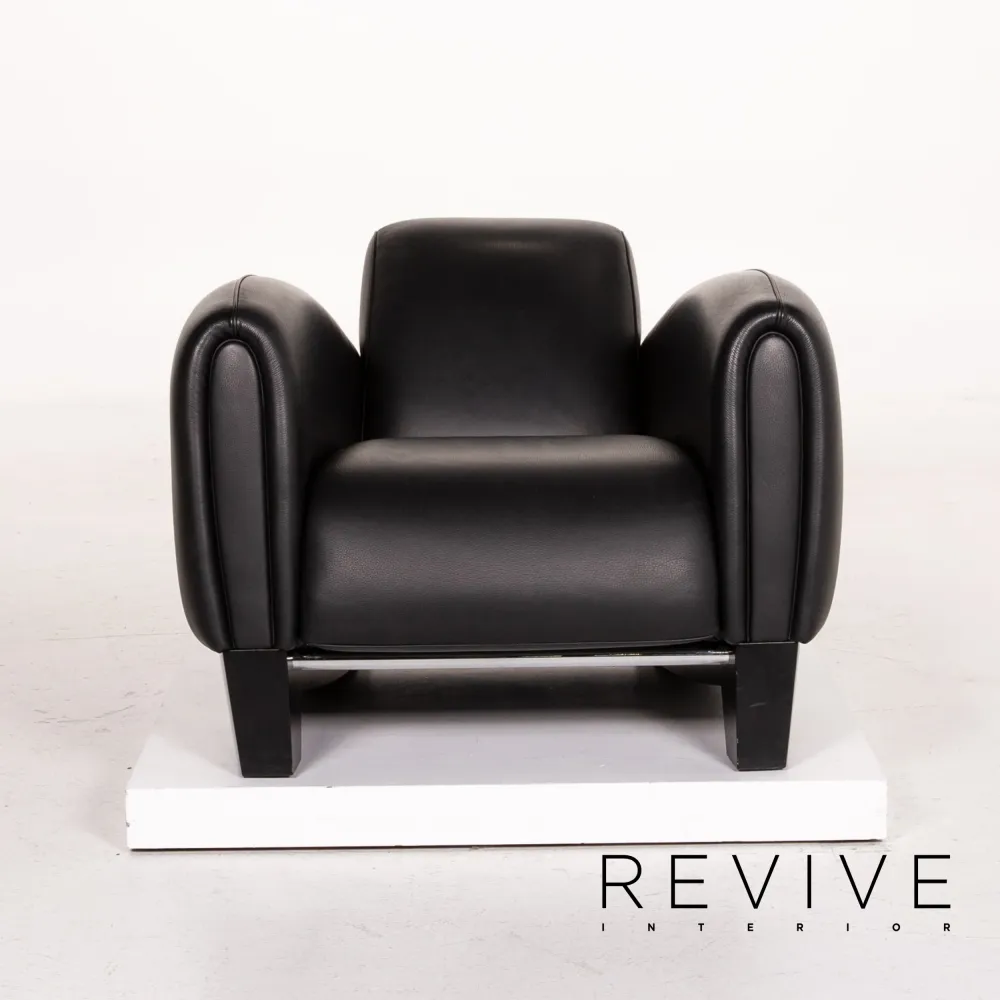 de Sede DS-57 Leder Sessel Schwarz #15115