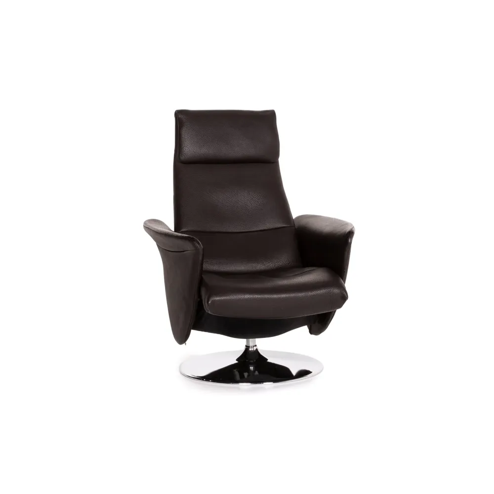 de Sede Leder Sessel Dunkelbraun Braun Funktion Relaxfunktion Relaxsessel #14097