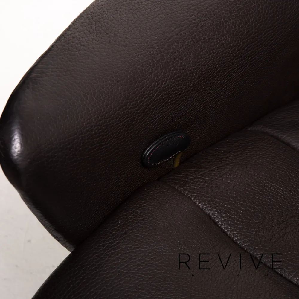 de Sede Leder Sessel Dunkelbraun Braun Funktion Relaxfunktion Relaxsessel #14097