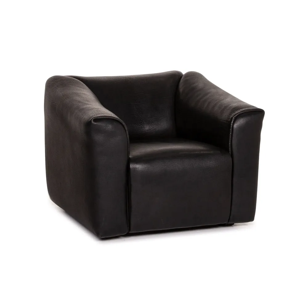 de Sede DS 47 Leder Sessel Schwarz #14552