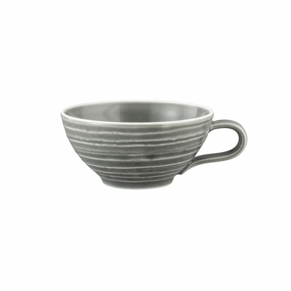 Seltmann Weiden Terra Teeobertasse, Teetasse, Tee Tasse, Porzellan, Perlgrau, 140 ml, 001.772224