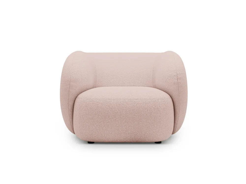 Sessel KATE rosa Boucle