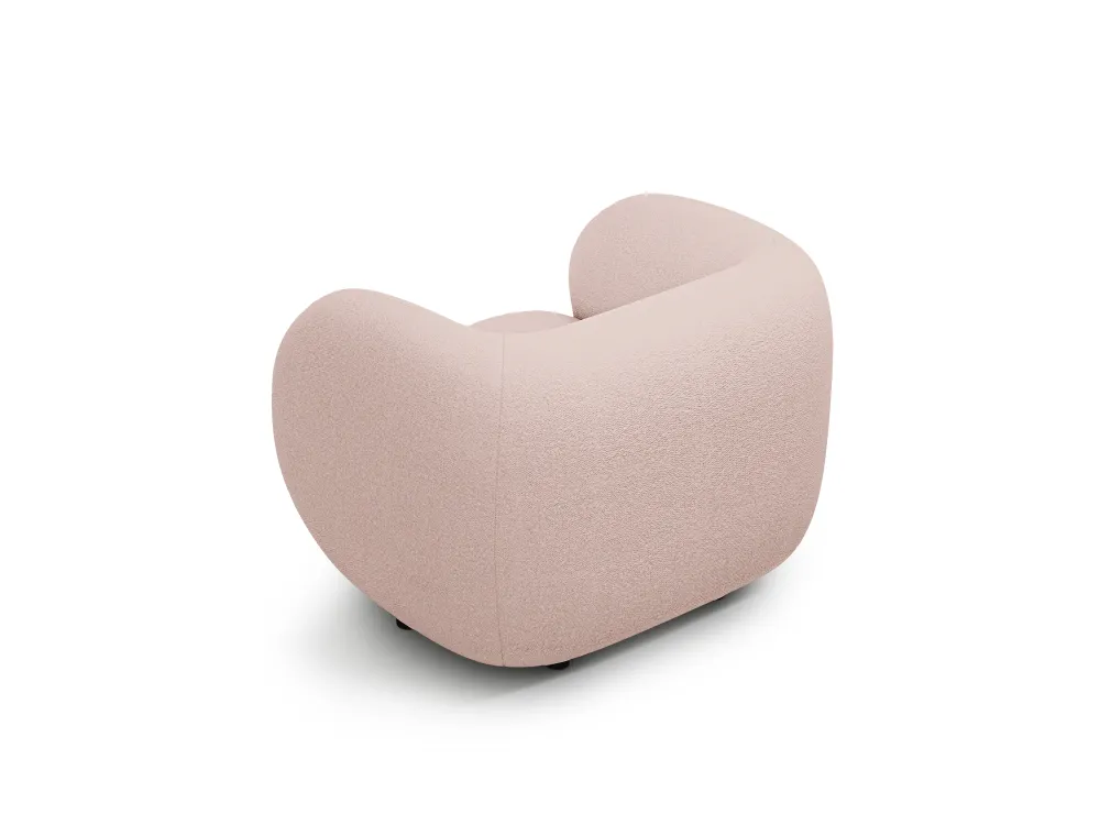 Sessel KATE rosa Boucle