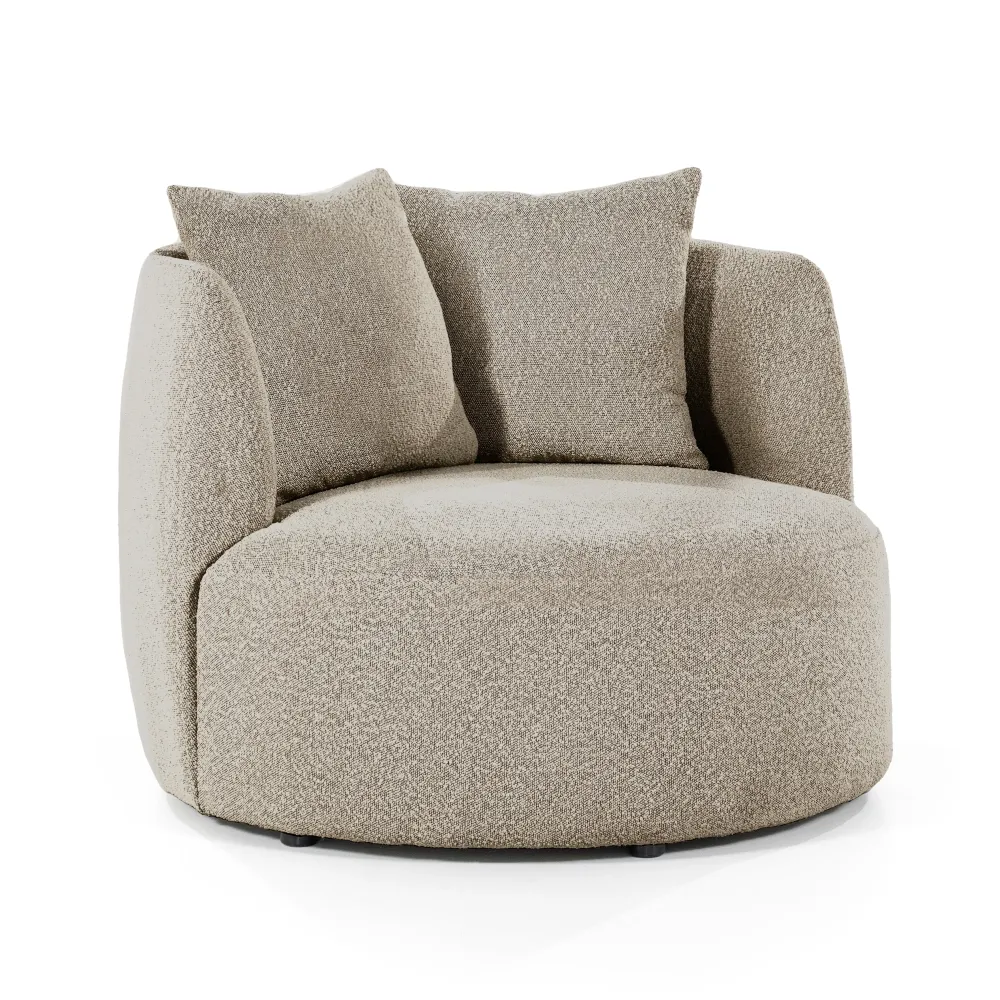 Sessel LOUIS dunkelbeige