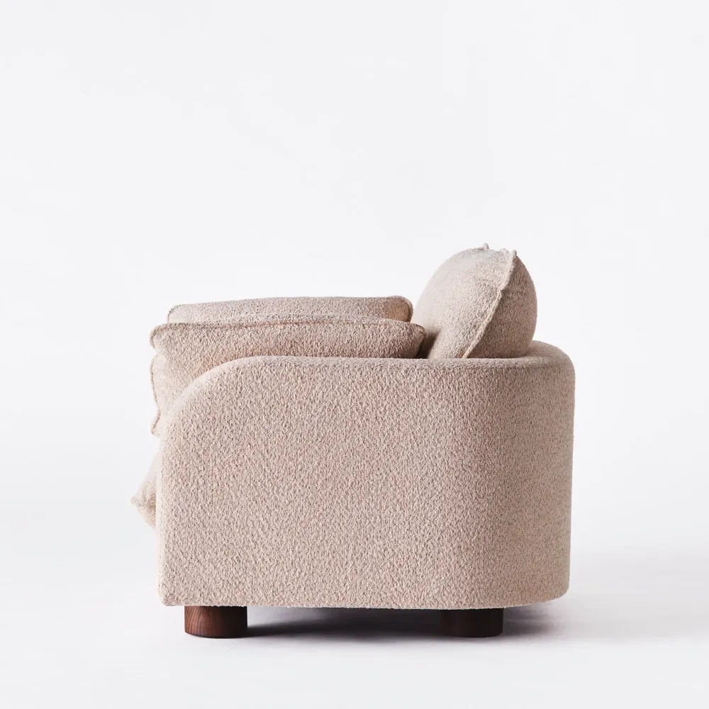 Sessel MILES beige Boucle