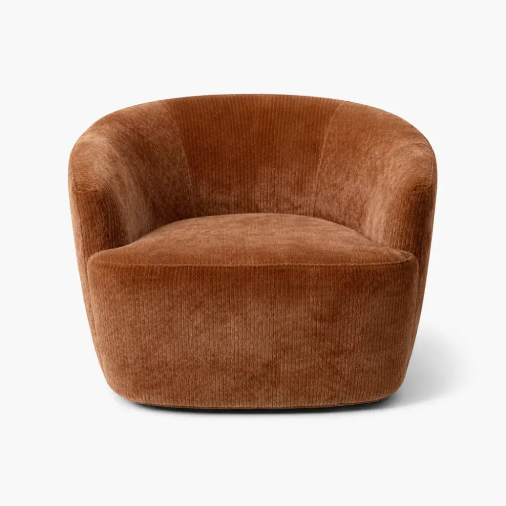 Sessel mit Drehfunktion Samtvelours - Cozy